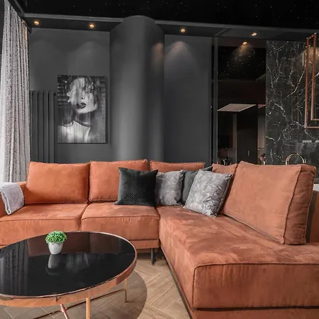 Appartamento Margi Velvet 13th Floor Led Ceiling Bath Pool Stettino