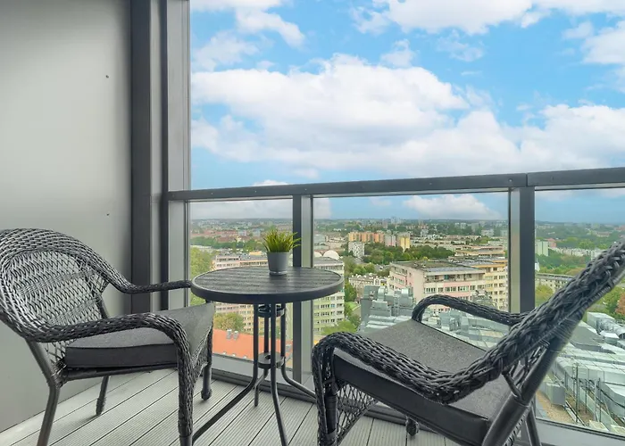 Apartament Margi Velvet 13th Floor Led Ceiling Bath Pool Szczecin